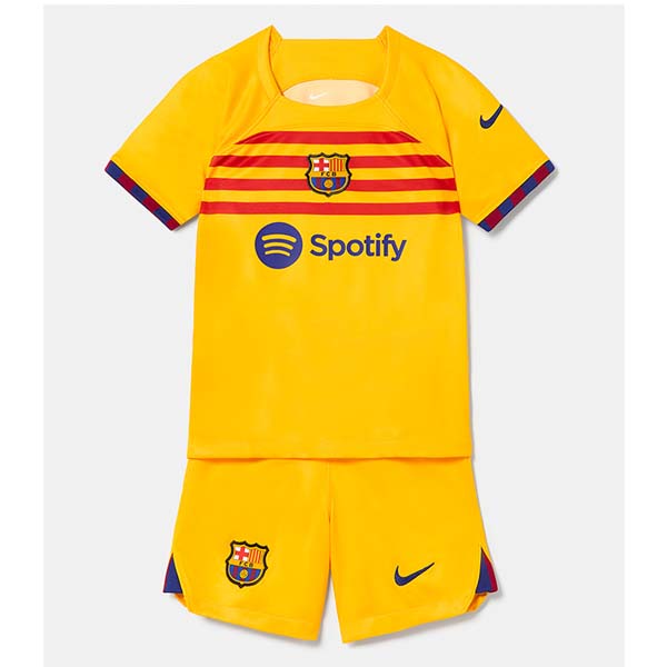 Barcelona trikot 4th Kinder 2022-2023